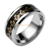 Latest designs fake world of warcraft gold couple wedding tin pewter rings