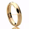 Wholesale Women Men Fashionable Custom Gold Plated Engagement Wedding Stainless Steel Finger Ring