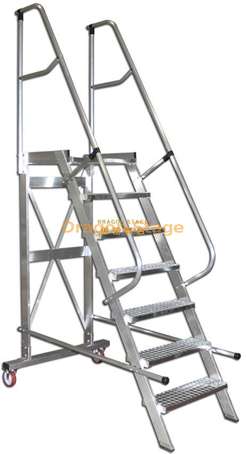 Adjustable Aluminum Truss System Stage Platform Step Ladder Frame for airplane maintenance