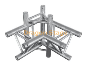 FT33-C44/HT33-C44 triangle 50×2 tubes lighting truss
