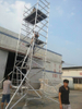 Board Tower Double scaffolding with 45degree ladder
