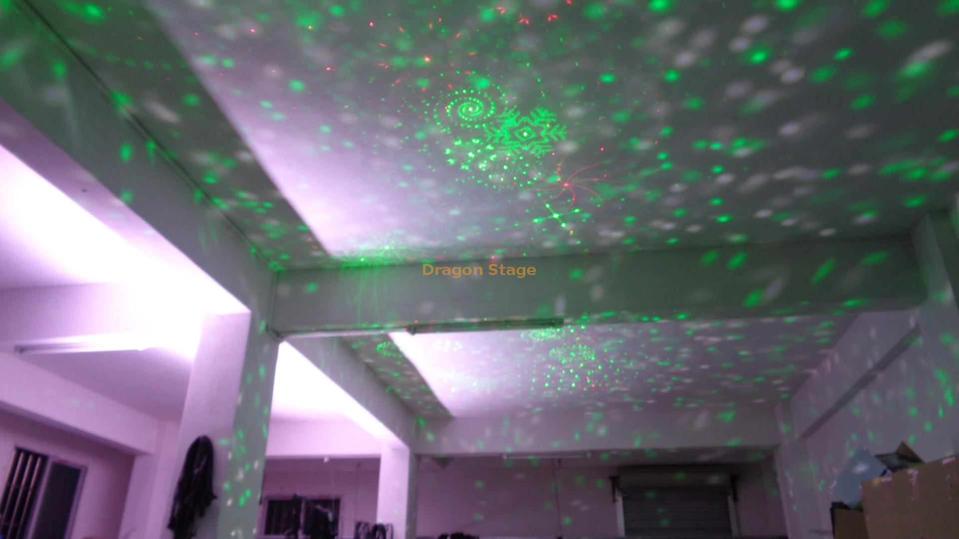 6 beads 3W LED Laser Big Universe Magic Ball Lights (9)