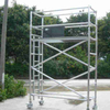 for Sale Used Single Ladder Scaffolding with Caster Adjustable Leg