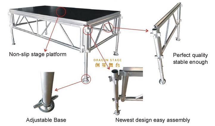What is stage adjustable feet and how it works