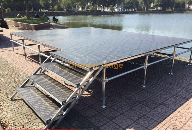 Outdoor Event Steel Layer Stage Platform Movable Scaffolding Layer Truss Stage for Large Concert 80x40ft (24x12m) (1)(1)