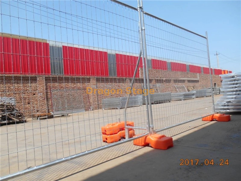 Temporary Galvanized Steel Chain Link Fence Barrier (5)