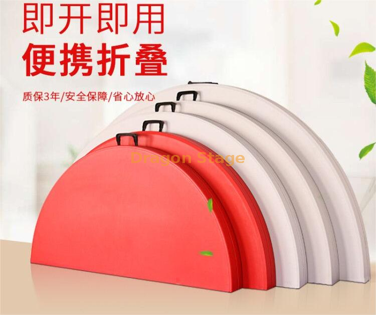Portable Folding Plastic Round Event Table 