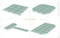 Clear Swimming Pool Cover Stage 12.2x6.1m
