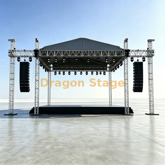 stage podium & truss stage podium & truss