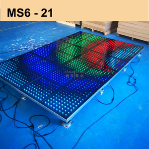 10mm Tempered Glass Led Dance Stage Floor MS6-21
