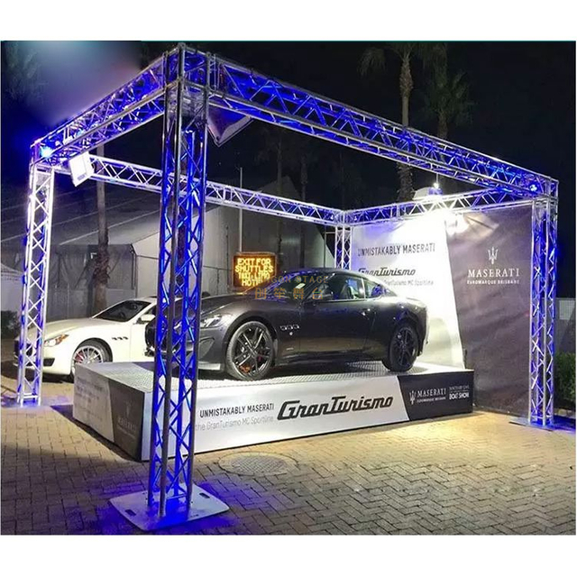 car exhibition truss