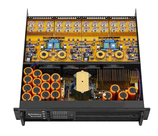 Power Amplifier Efficiency Class TD Circuit 4 Channel 1300 Watt Power Amplifier