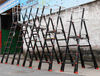 Playground Use Aluminum Double Telescopic Ladders