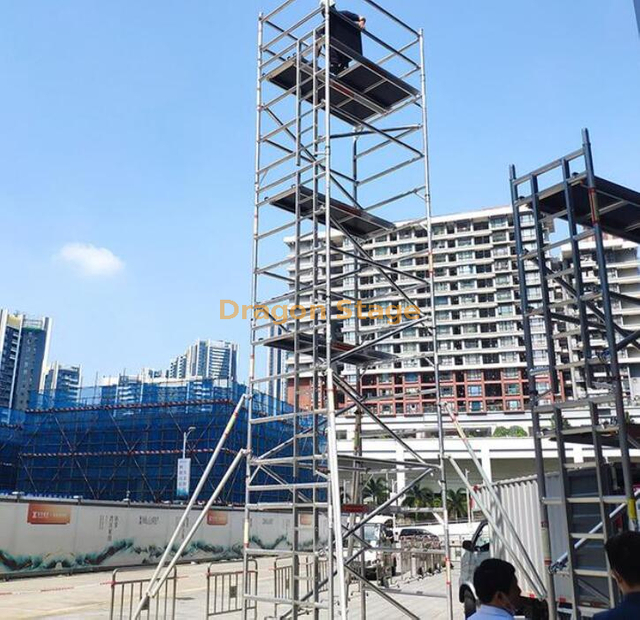 15m New Double Scaffolding System for Sale