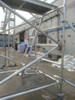 Board Tower Double scaffolding with 45degree ladder