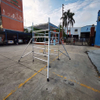 Single Climb Ladder Scaffolding 5m with Bracket Adjustable