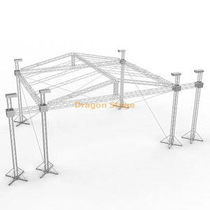 Truss & Stage Podium for Outdoor Roofing Stage 15x5x8m