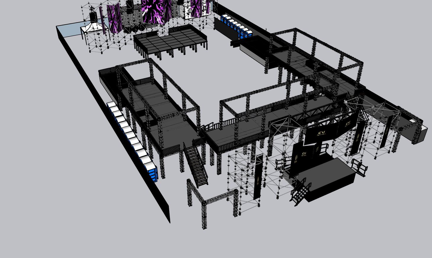 custom vip stage custom vip stage