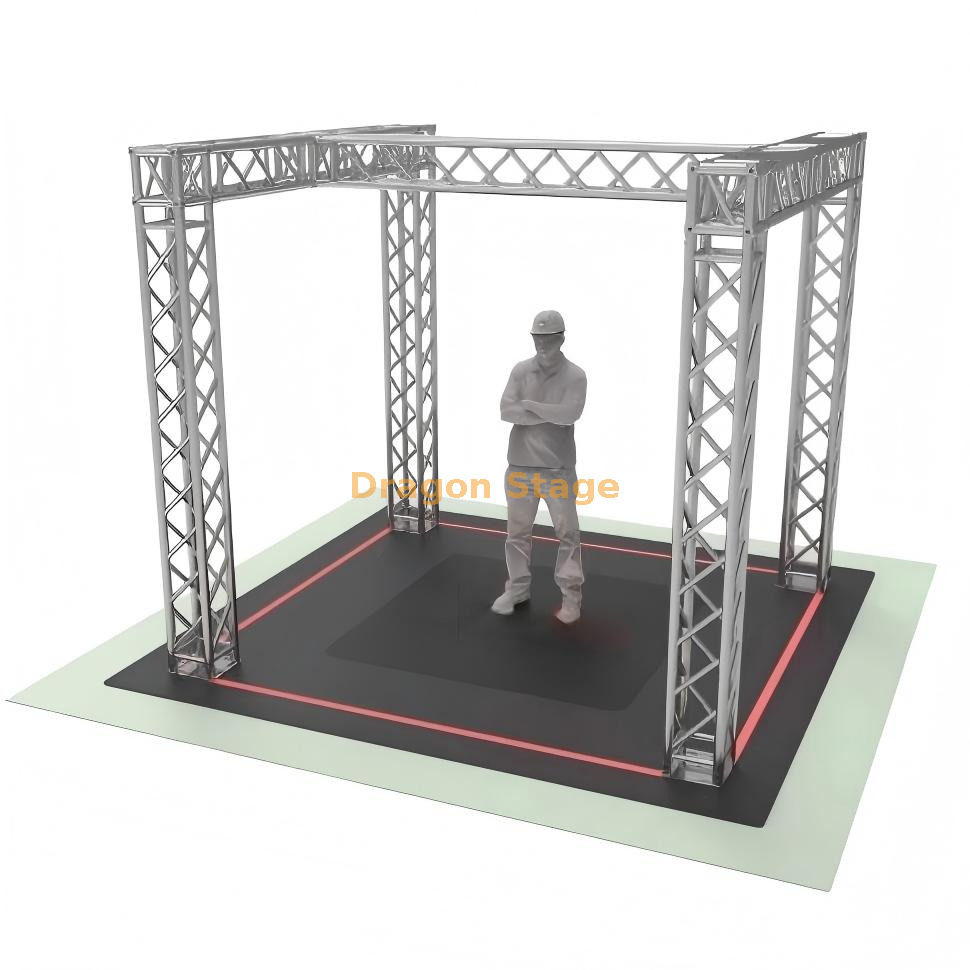 Tradeshow Booth 5x5x4m H Shape Design Tradeshow Booth 5x5x4m H Shape Design