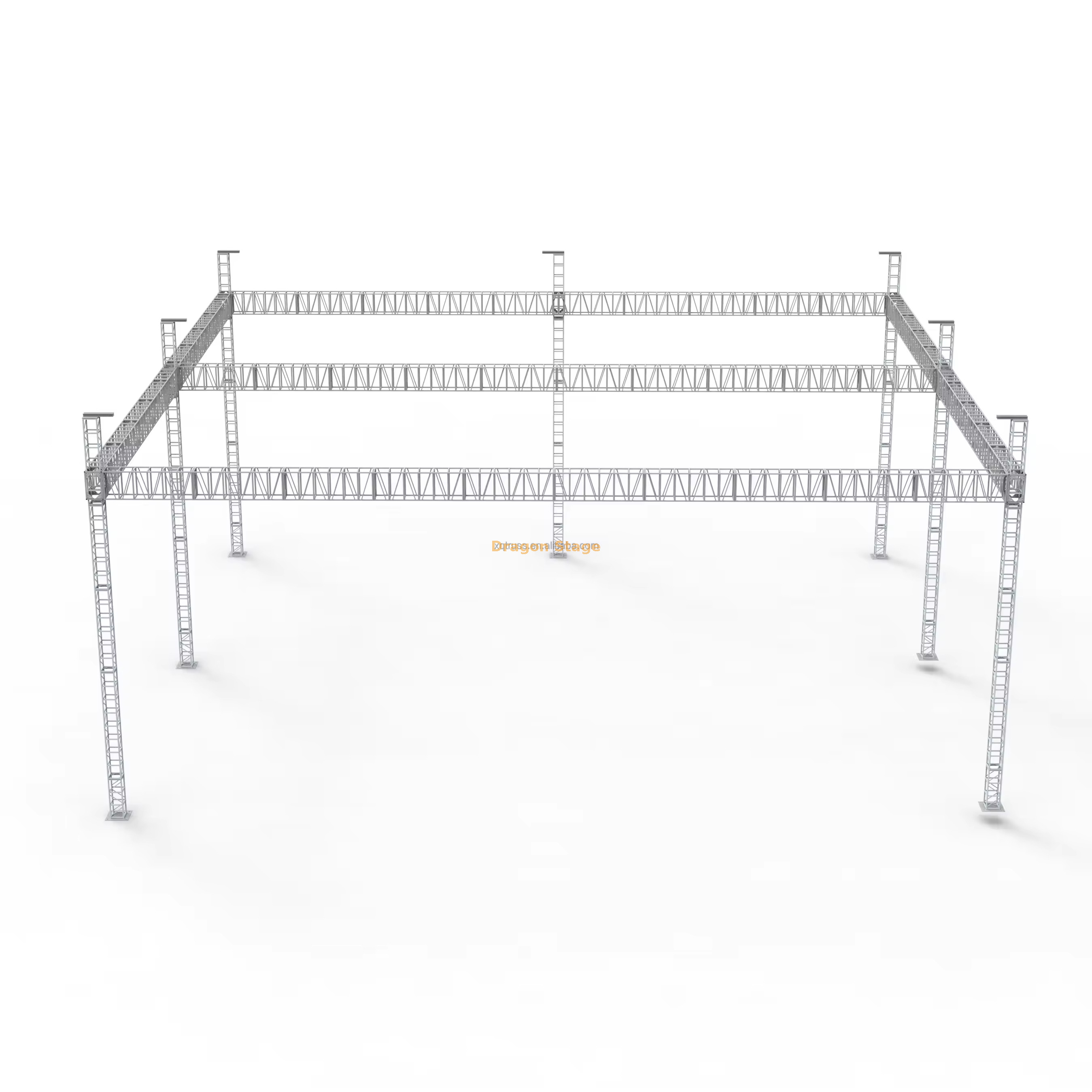 Manufacturer High Quality Cheap Professional Easy Frame Aluminum Studio Light Flat Roof Truss System 80x60ft (2) Manufacturer High Quality Cheap Professional Easy Frame Aluminum Studio Light Flat Roof Truss System 80x60ft (2)