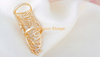New Woman Latest Design Picture Lady Girl Long Gold Finger wedding ring