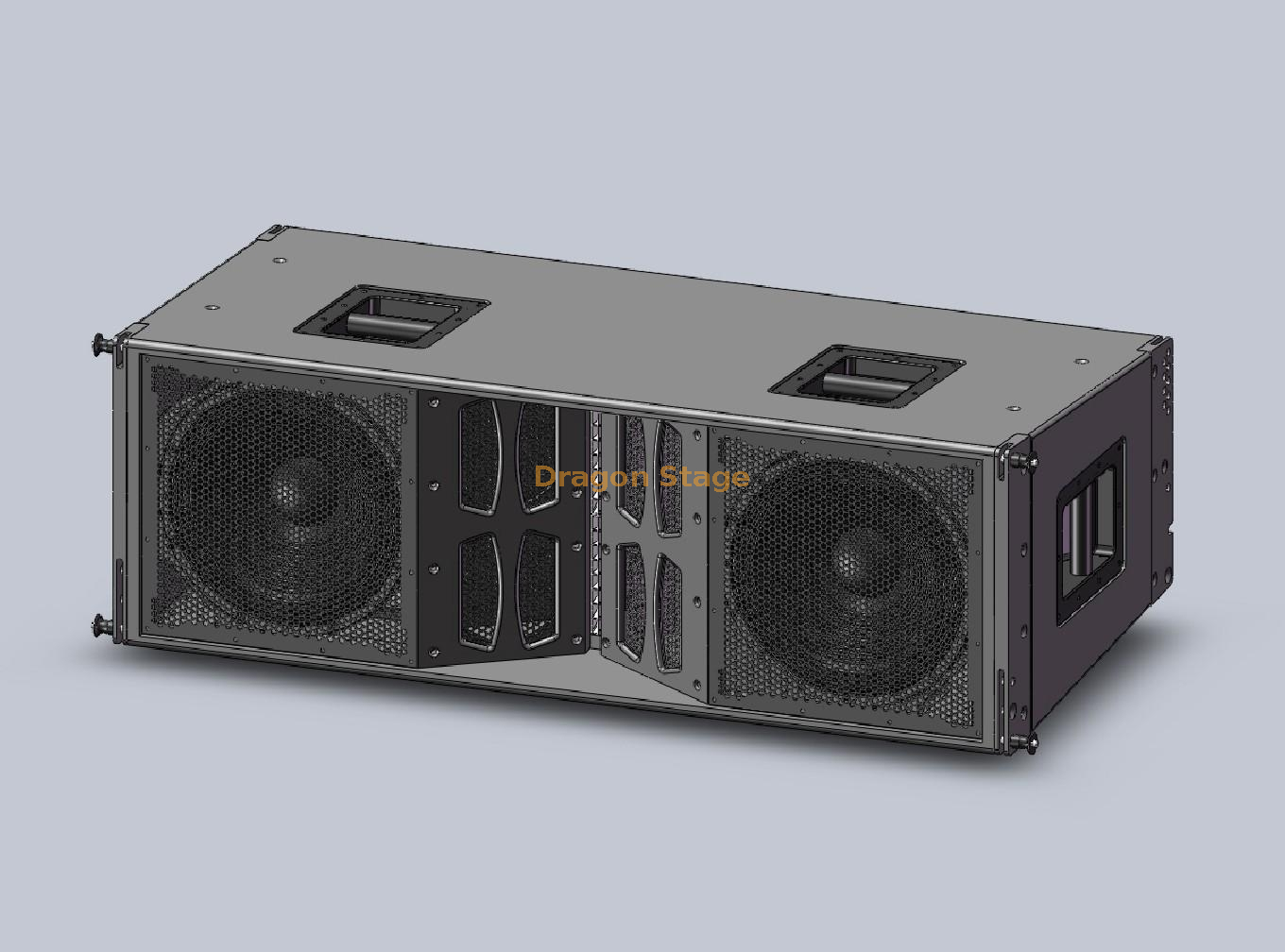 Full Size 3-way High-directivity Line Array Speaker