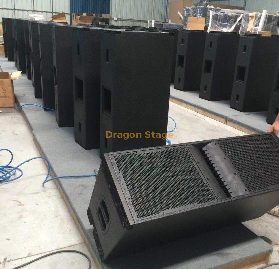 Dual 12 Inch Passive Line Array Speaker Sound System (2)
