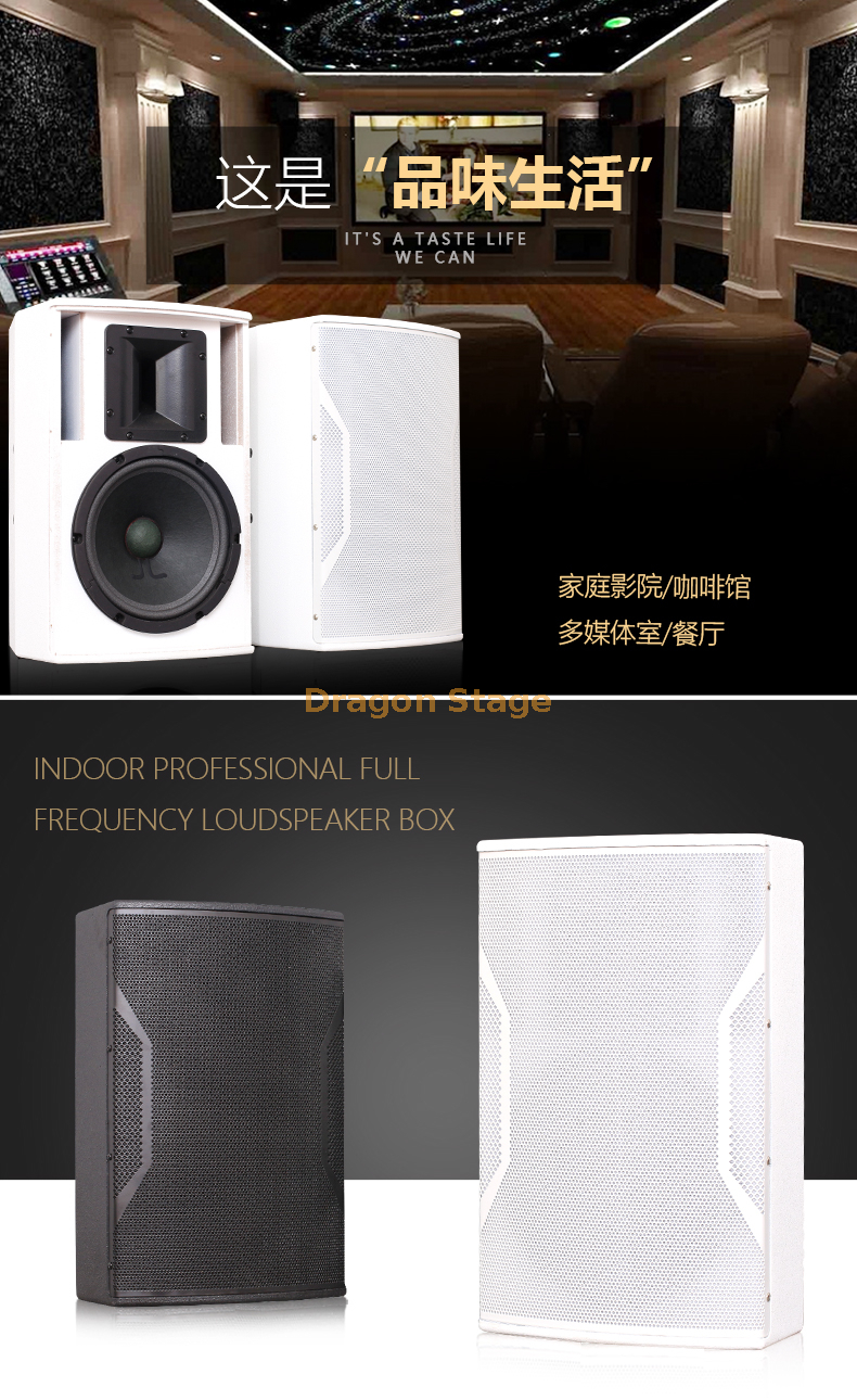 details of 6 8 10 professional KTV home theater audio conference room karaoke full frequency passive home speaker (2)