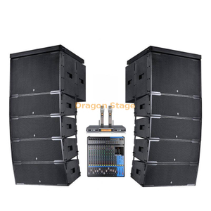 Professional Audio Active Power Amplifier Line Array Professional Amplification Pa Sound System for 300 Audiences 