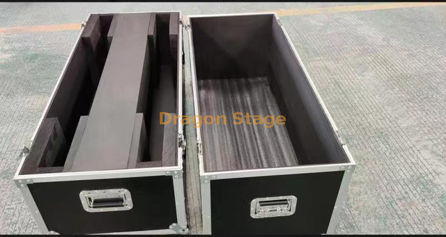 50'' TV Size: 1110mmx620mm TV Flight Case 9MM Plywood/Aluminium Frame/with Wheels 2in1