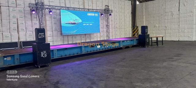 LED Screen Ground Supports Display Truss Structures Exhibition Stand C Truss 20x20ft （6x6m）