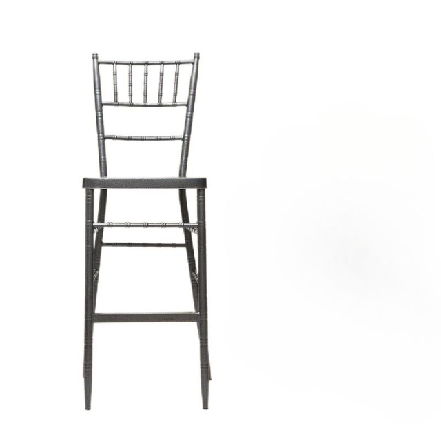 Foshan manufacturer supplies metal high foot bar chairs, European style high bar castle chairs, bamboo bar chairs, bar metal chairs
