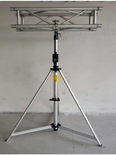 Aluminum Short Pole Manual Dj Light Truss Stand
