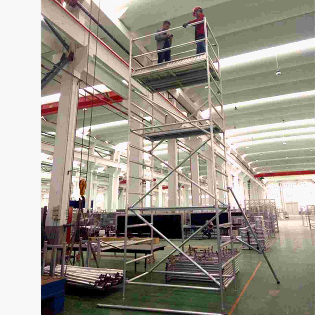Aluminum ladder frame scaffolding used scaffolding for sale in uae