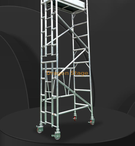 En1004 Aluminium Frame Foldable Aluminum Mobile Tower Scaffolding for Sale