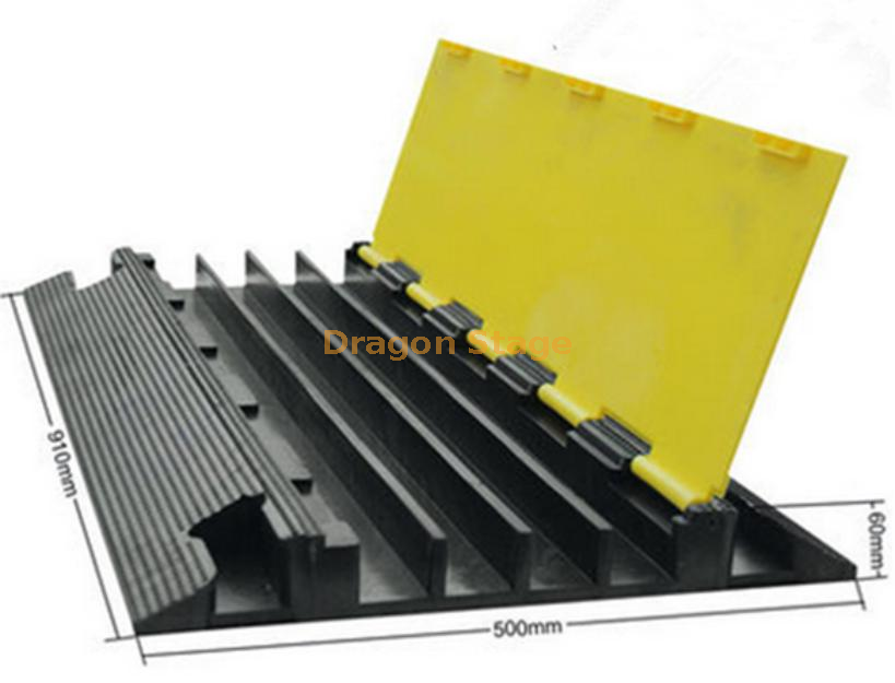 4-hole Cable Ramp for Lighting Wire And Power (2)