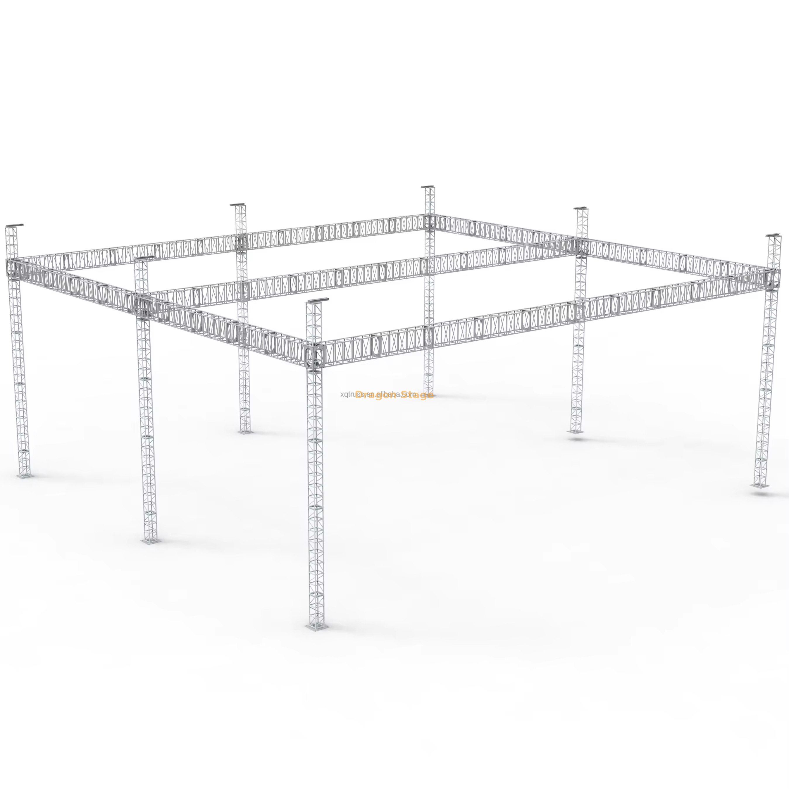 Manufacturer High Quality Cheap Professional Easy Frame Aluminum Studio Light Flat Roof Truss System 80x60ft (1) Manufacturer High Quality Cheap Professional Easy Frame Aluminum Studio Light Flat Roof Truss System 80x60ft (1)