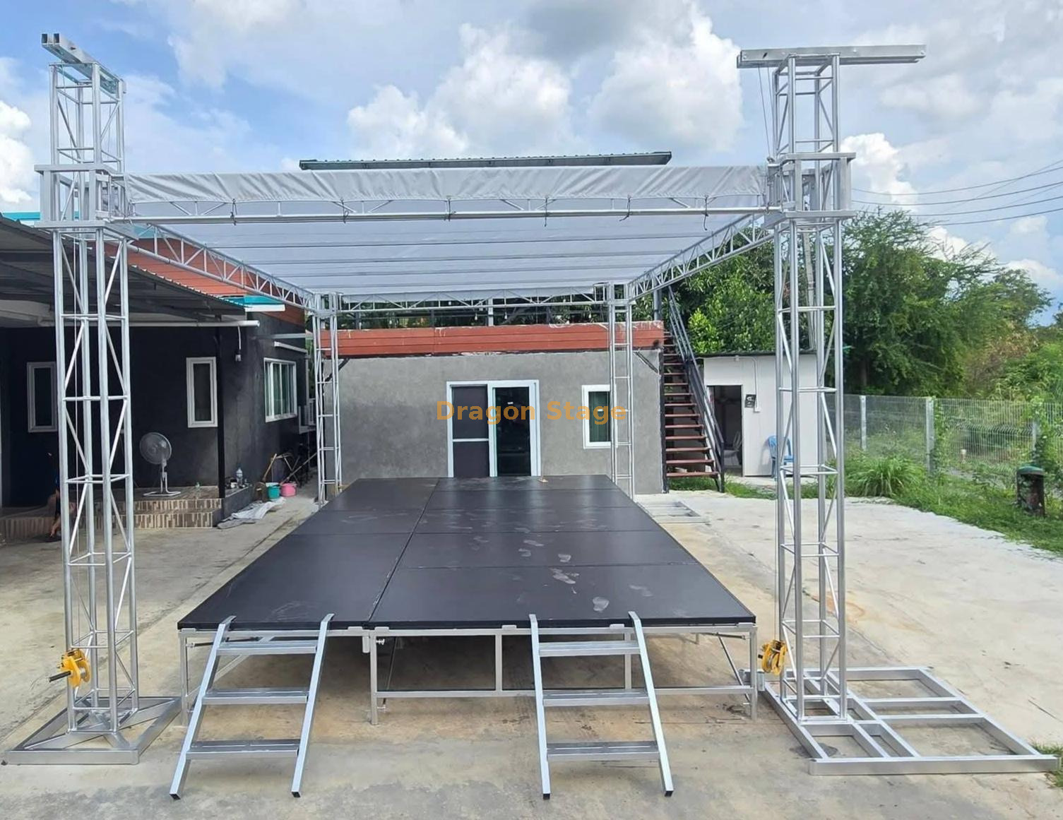 Flat Roof Truss System Flat Roof Truss System