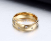 2 Gram Gold crystal wedding men\'s ring for men