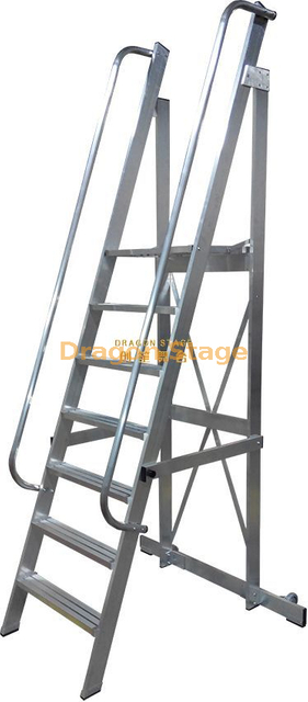 Structural Aluminum Ladder Handrail Frame for Factory Use