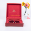 2021 Customize Leather Wooden Gift Sunglasses Packing Box