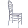 Hot selling crystal Napoleon bamboo chair acrylic disassembly wedding chair outdoor activity portable chair