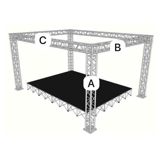 Global Truss 10x20x10 Global Truss 10x20x10