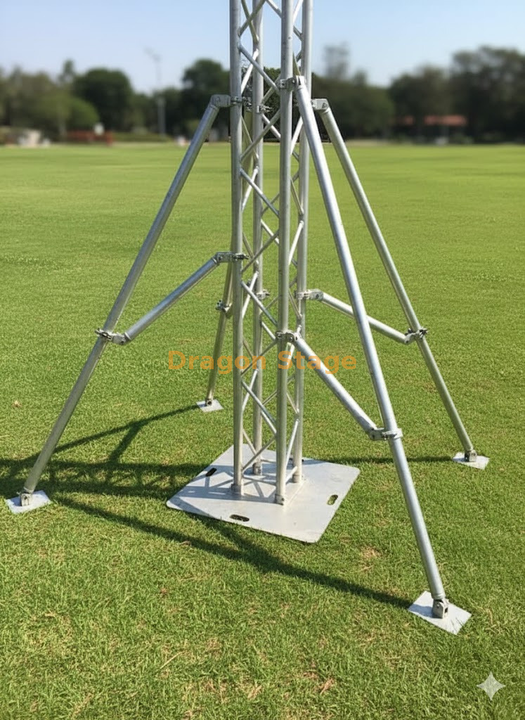 Truss outrigger legs (3) Truss outrigger legs (3)