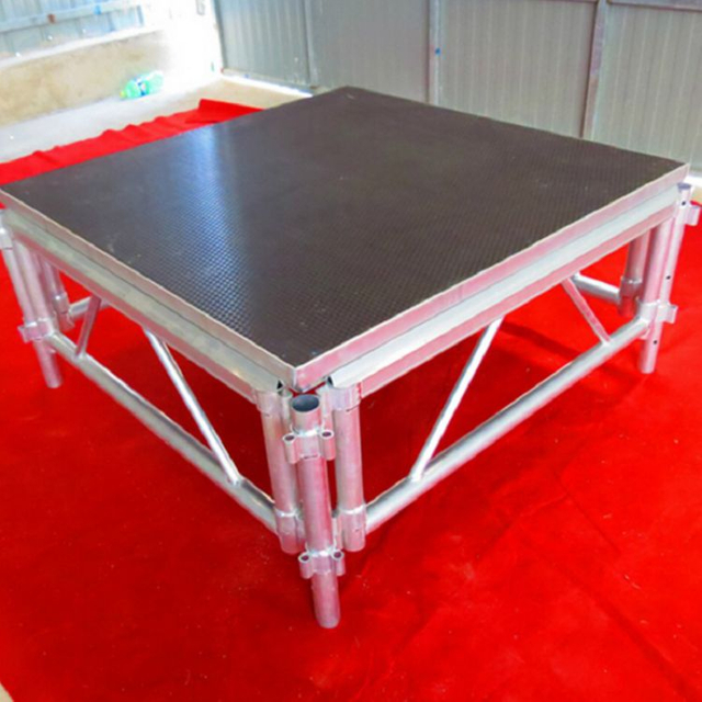 Aluminum Portable Fashion Runway Performance Outdoor Stage Decks for Sale 16x16ft 