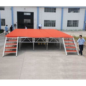 Aluminum Mobile Stage for Events 12x12m Height 1m