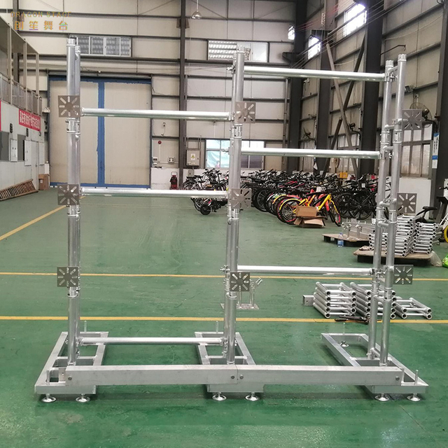 Customized LED Screen Wall Ground Stand Support Truss for LED Cabinet 13x5