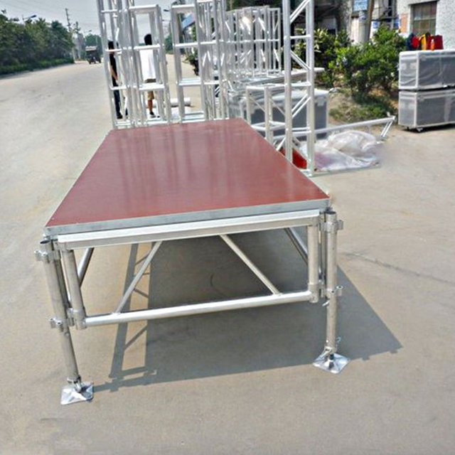 Custom Portable Aluminum Moveable Stage Platform 6x2m