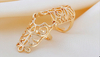 New Woman Latest Design Picture Lady Girl Long Gold Finger wedding ring