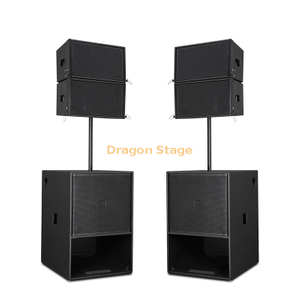 Single 10 Inch Linear Array Active Sound Professional High-power Remote Performance Wedding Large Stage Speaker Set